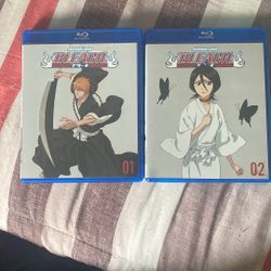 Bleach Blu Ray Vol 1 & 2