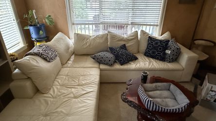 Leather Sectional Couch