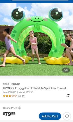 H2OGO Froggy Fun Sprinkler Tunnel