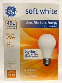 GE light bulbs 