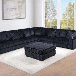 New Modular Sectional Couch with USB and Cup Holders! Free Delivery 🚚!