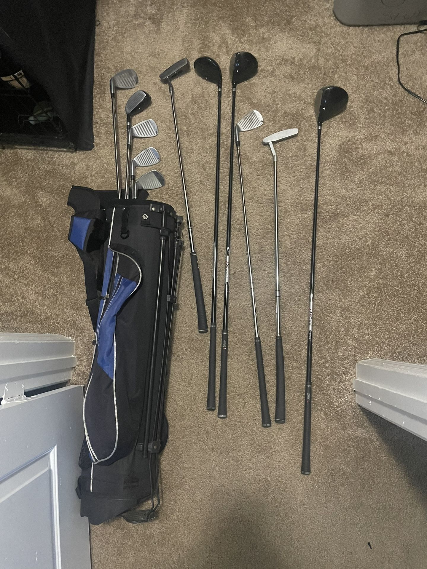11 pc golf set with bag