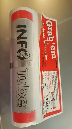 New Grab'em INFO Tube
