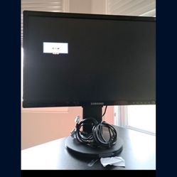 Samsung SyncMaster 245BW 24" Widescreen LCD Computer Display - DVD-I+VGA (Black)