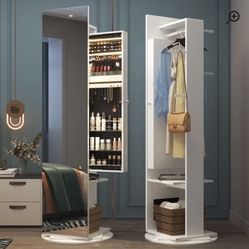 Jewelry Box, Mirror, Closet 