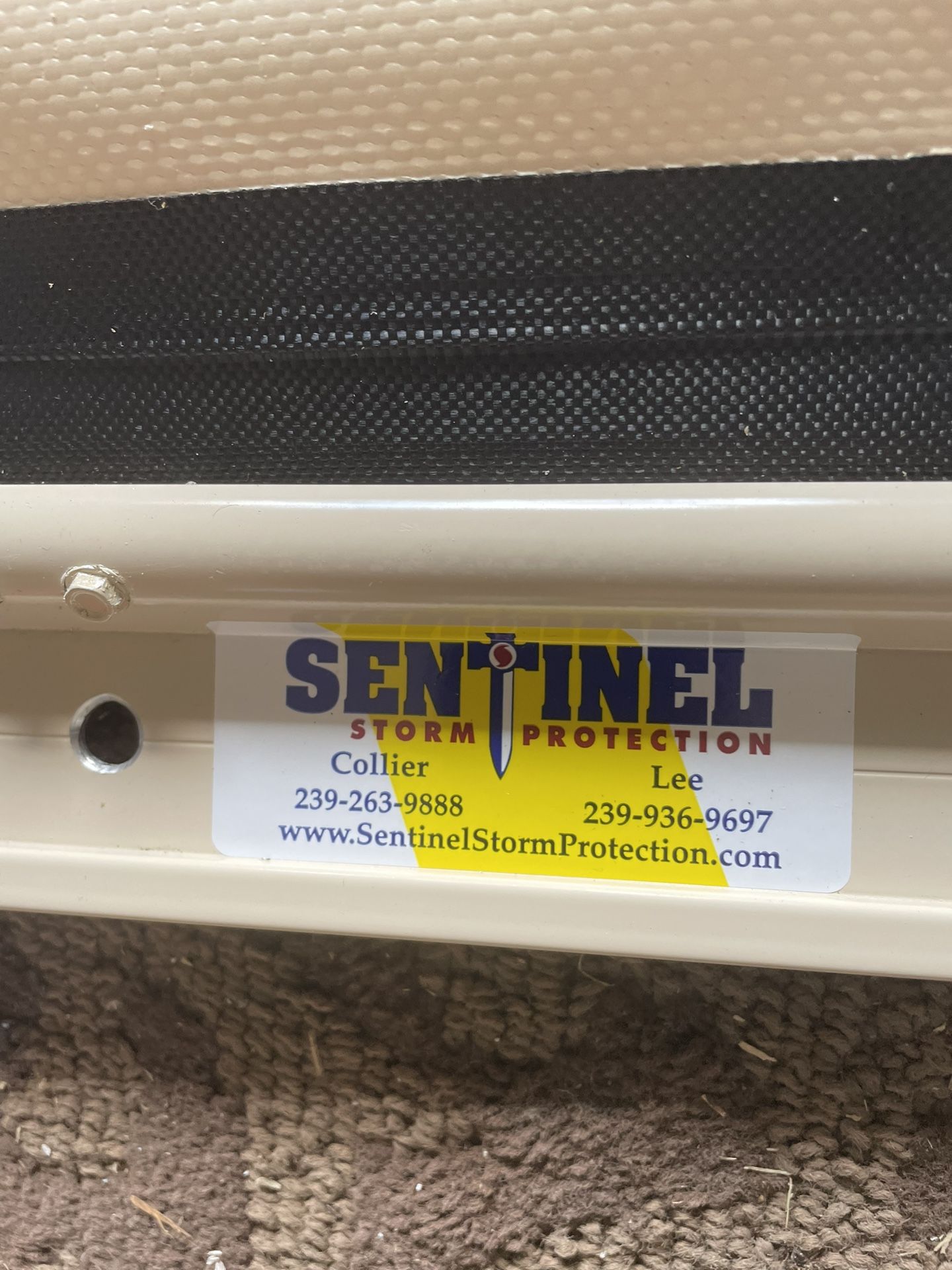 Hurricane Door Protector