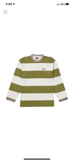 Supreme printed stripe long sleeve