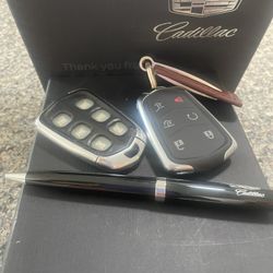 2 Car Fobs For Cadillac 