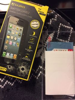 Tempered glass & case