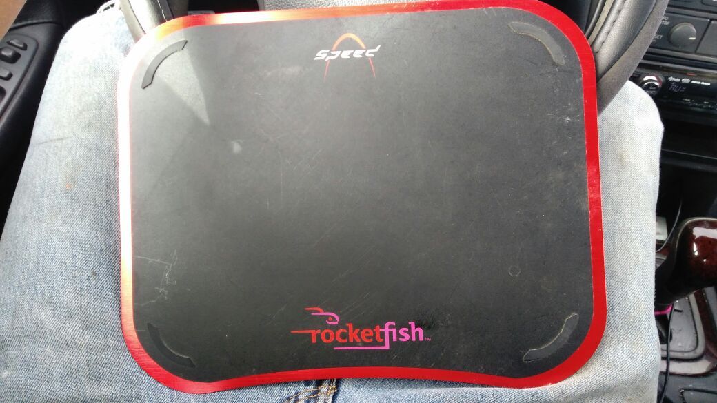 Rocketfish metal gaming mouse pad