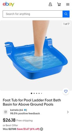 Pool, Foot Bath