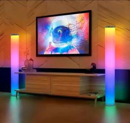 6 Ft LED Remote Light Poles