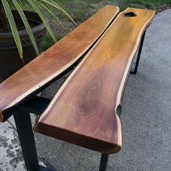 Custom Wood Projects- Small Tables & Benches