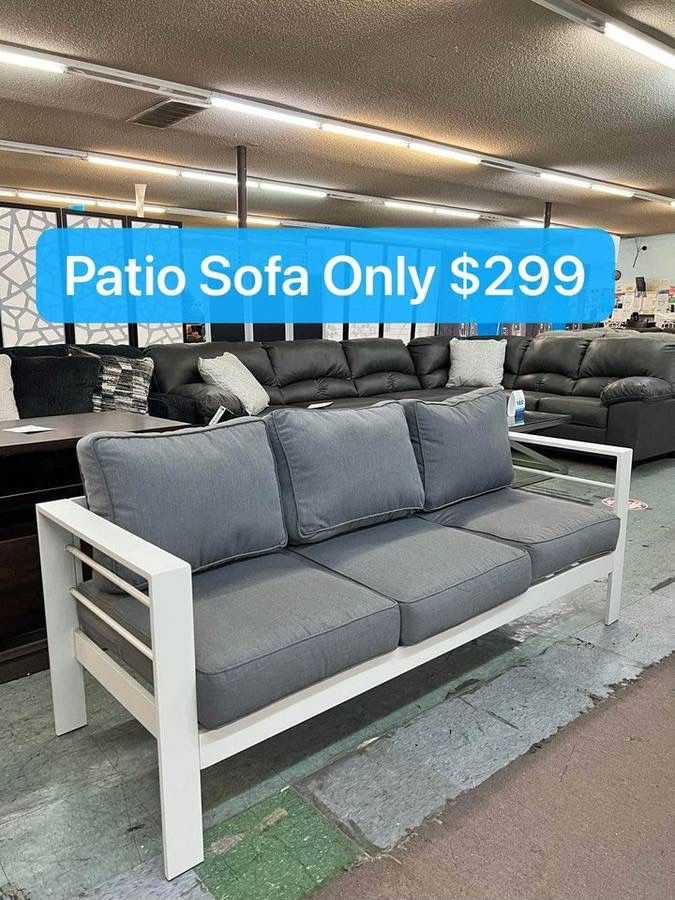 🔥Flash Deal🔥Deep Seat Aluminum Patio Sofa $299 Each, Delivery Available 