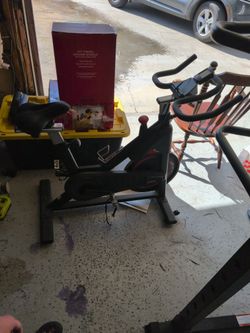 Stationary Bike. Used With Normal Wear.