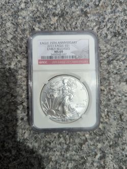 25th Anniversary 2011 SAE EARLY RELEASES NGC MS69