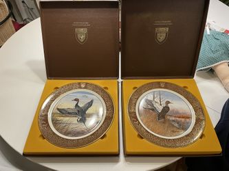 Vintage Ducks Unlimited Collectors Plates