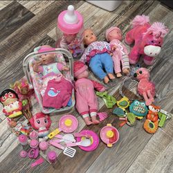 Baby Girls Toys Bundle 