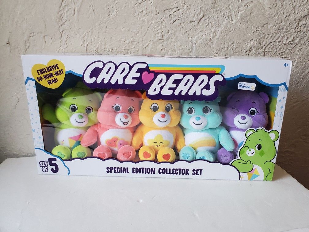 Care Bears Special Edition Collector Set Pack Exclusive Plush