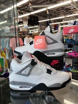 Air Jordan 4 Retro White Cement