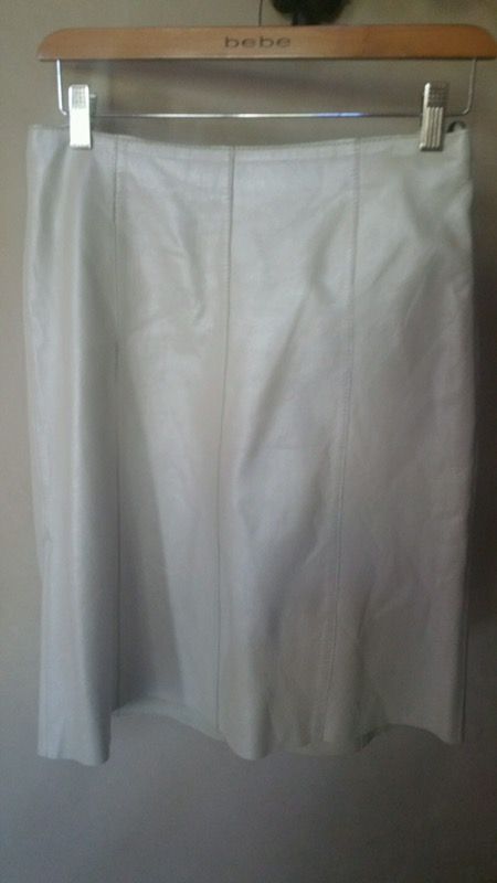 Bebe Pearl leather pencil skirt size 4