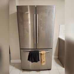 Samsung Refrigerator, Stainless Steel - Good - Fresno, CA