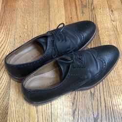 J murphy Black Men’s Dress Shoes 9.5