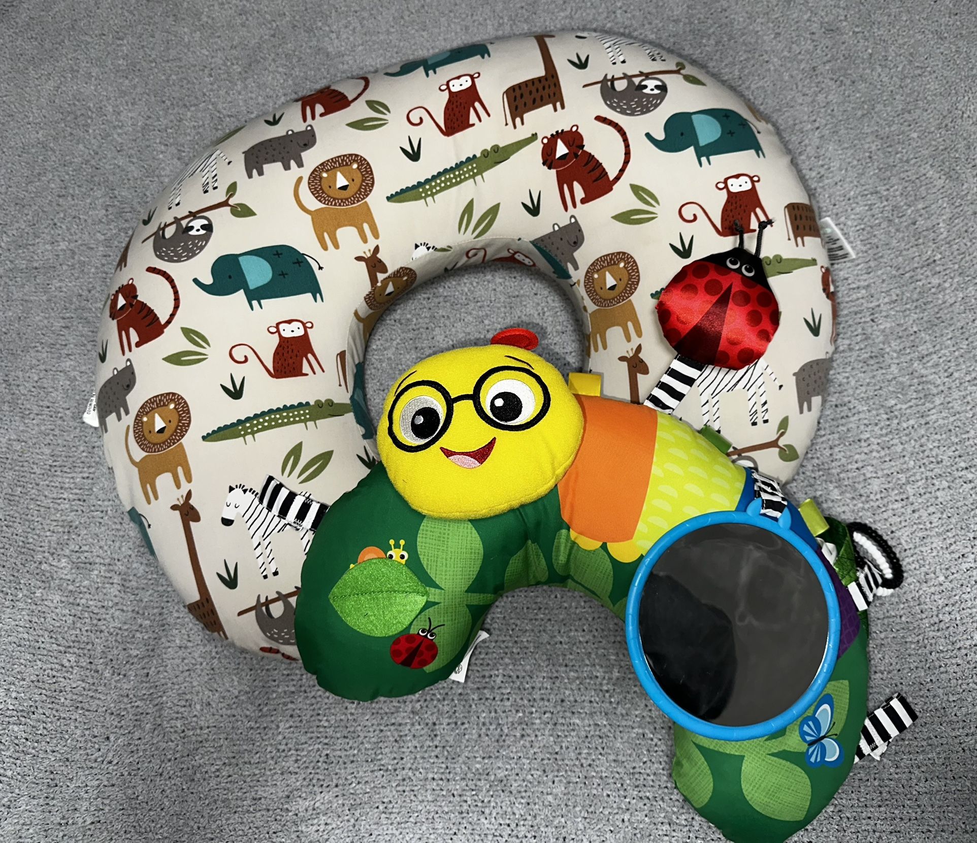Boppi Nursing Pillow And Baby Einstein Pillow