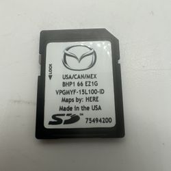 Mazda Navigation Map SD Card BHP1 66 EZ1G
