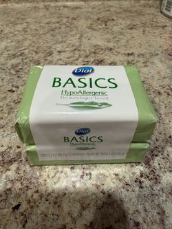 Dial Basics HypoAllergenic Bar Soap