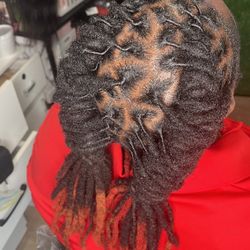 Locs Retwice And Style