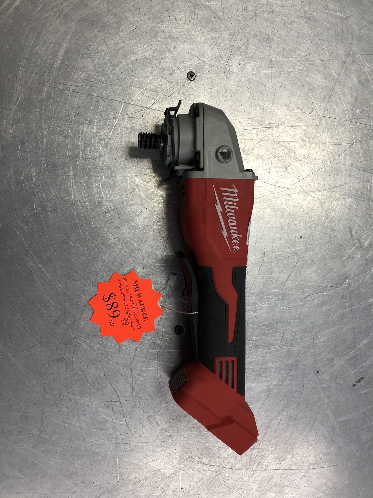 Milwaukee 18v 4-1/2” Brushless Angle Grinder Tool Only 003073