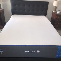 Queen Bedframe And Mattress 
