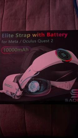 Oculus 2 head strap charger