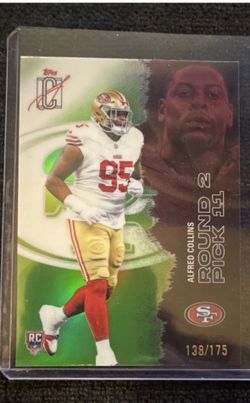 Topps 2025 Signature Class Alfred Collins 49ers Rookie #196 138/175 available on eBay only