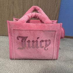 Juicy Couture Pink Mini Tote Bag.