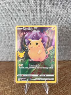 Pikachu 005/025 Celebrations 25th Anniversary Holo Rare English 2021