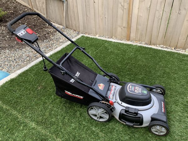 Task Force electric lawn mower for Sale in Maple Valley, WA - OfferUp