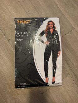Spirit Wetlook Catsuit Adult Small  size