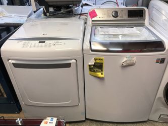 Washer and dryer set LG inverter he / 1 year warranty free delivery financing available
