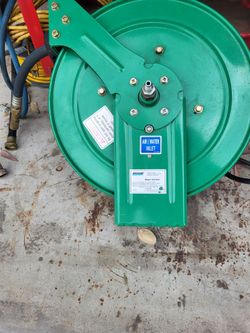 Speed air hose reel