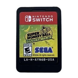 Nintendo Switch Super Monkey Ball