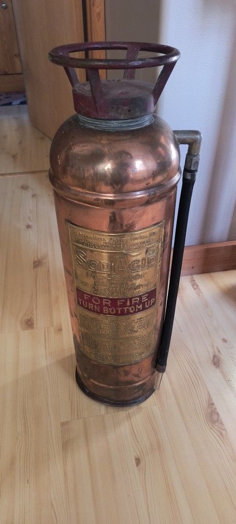 Antique Fire Extinguisher 