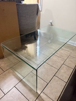 Glass table