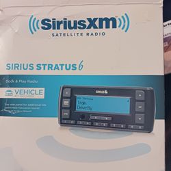 Sirius Stratus 6, Xm Satellite Radio