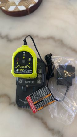18 v ryobi battery includes charger