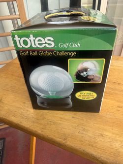 Tote golf ball globe challenge