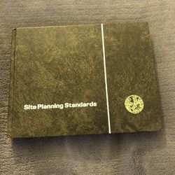 Site planning standards book