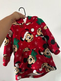 CHRISTMAS MICKEY SHERPA SWEATER