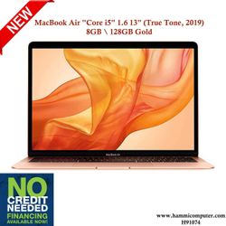 MacBook Air "Core i5" 1.6 13" (True Tone, 2019) 8GB, 128GB Gold "H91074"